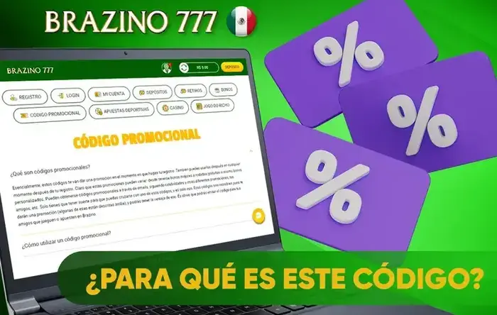 Código promocional de Brazino777